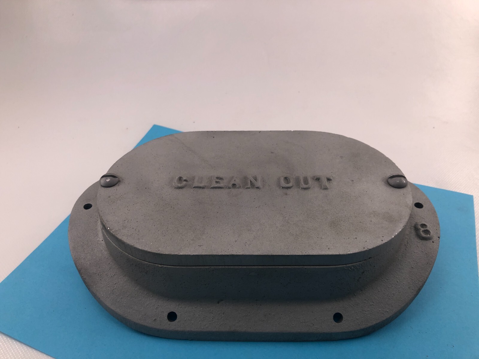 8″ Duct Clean-out / Access Panel Cast Aluminum 6-8-10-12 **NEW**