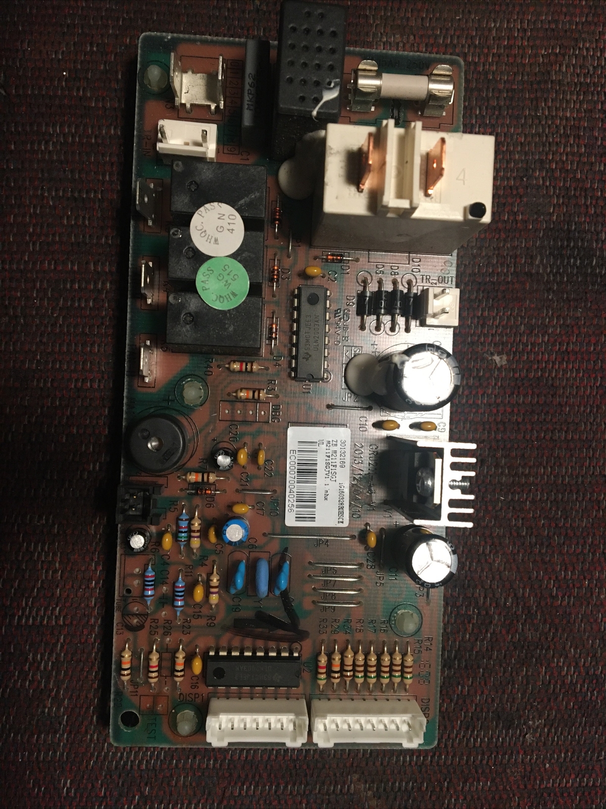 GE ac model: AEL06LVQ2 Power Supply Board ( ZB. M211F1SGJ)