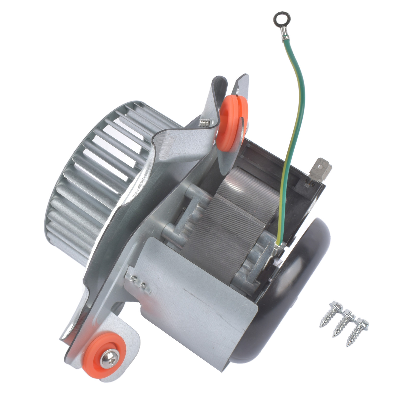 1x Exhaust Motor Assembly Silver 115 V 60 Hz 3000 RPM Fits for Carrier Furnaces