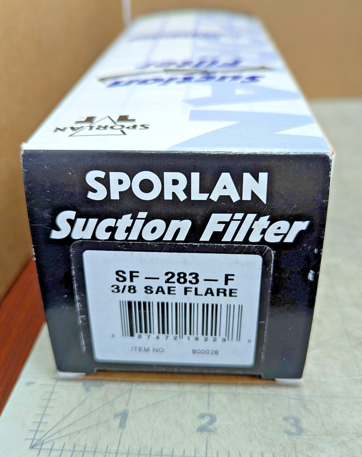 Sporlan SF-283F 800028 3/8″ SAE Flare Suction Line Filter Drier [B6S1]