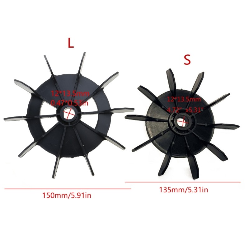 Plastic Air Compressor Fan Motor Fan Air Compressor Accessories