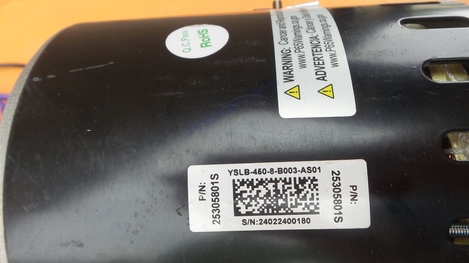 Heatcraft 25305801S Motor 25305801 Refrigeration YSLB-450-8-B003-AS01 Interlink