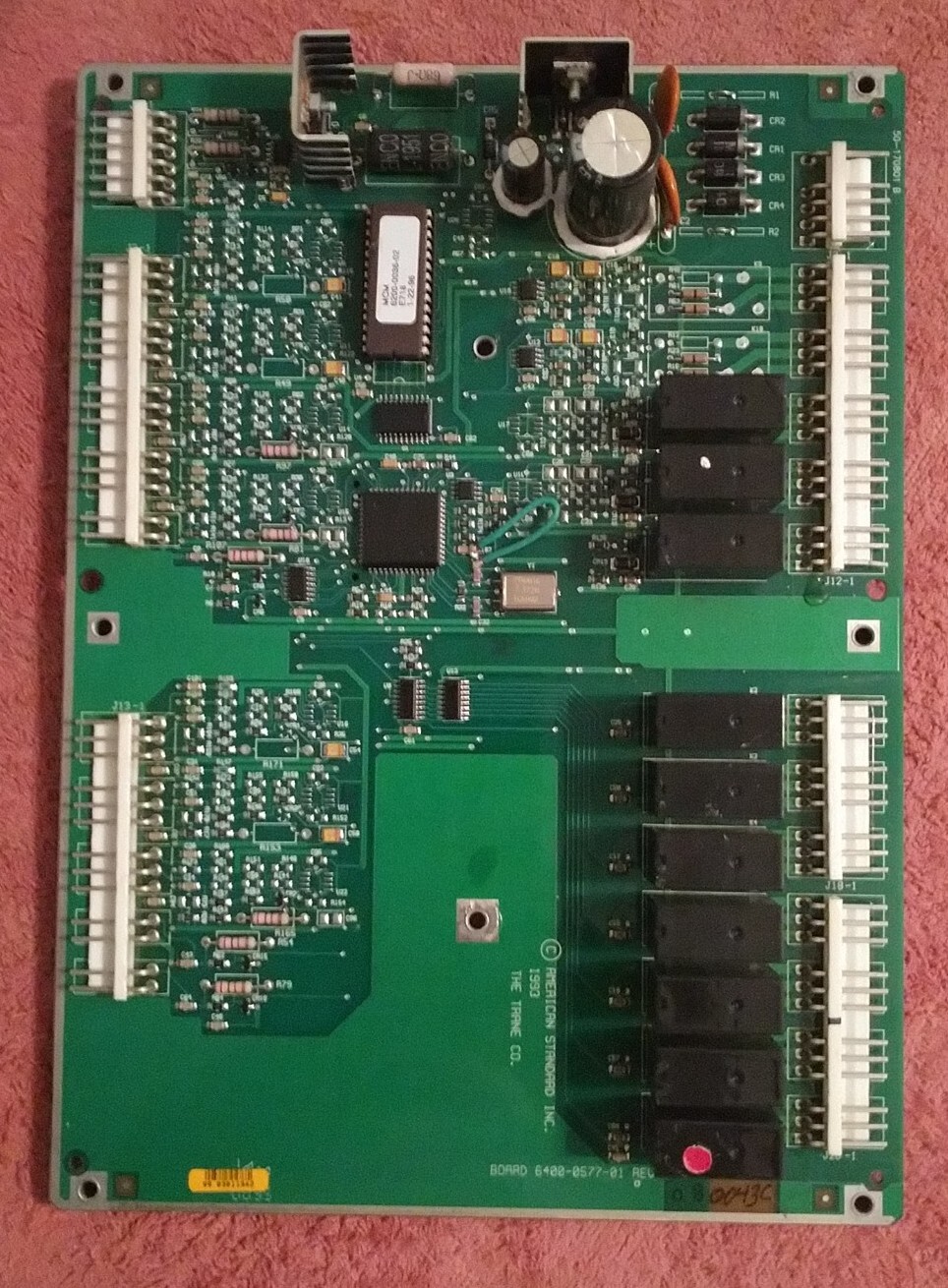 American Standard Trane 6400-0577-01 Rev B Circuit Board