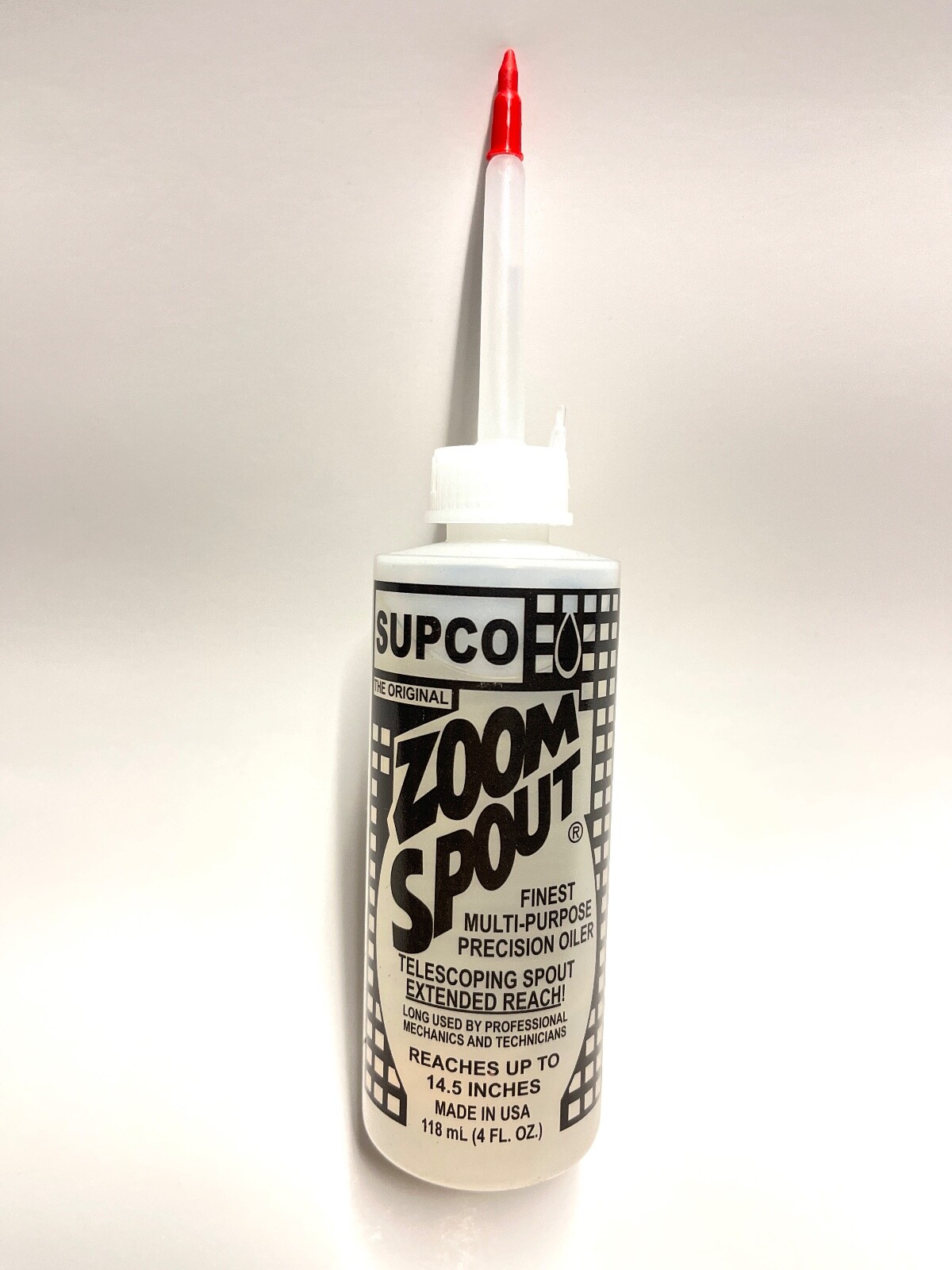 Genuine OEM SUPCO MO98 Zoom Spout Lubricating High Temperature Turbine Oil USA