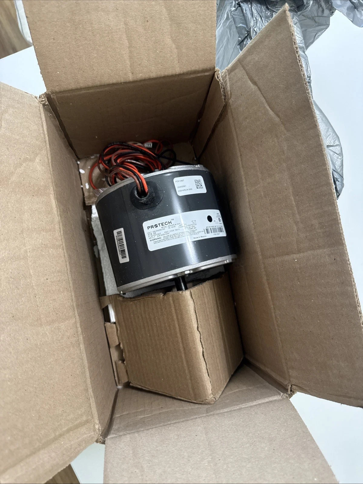 New Rheem Ruud Condenser FAN MOTOR 1/6 HP PD512807