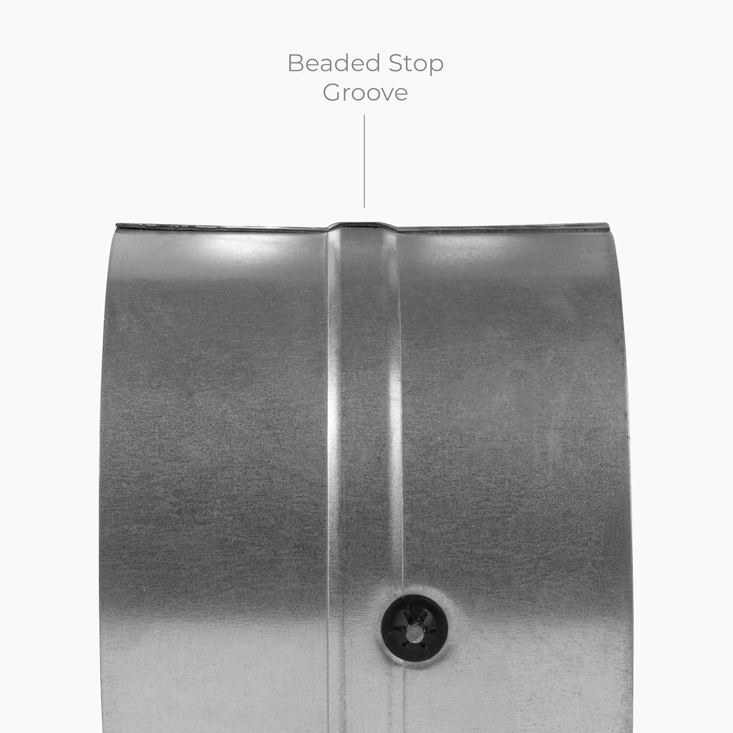 Durable 5 Inch Galvanized Steel Backdraft Damper for HVAC Ventilation Systems
