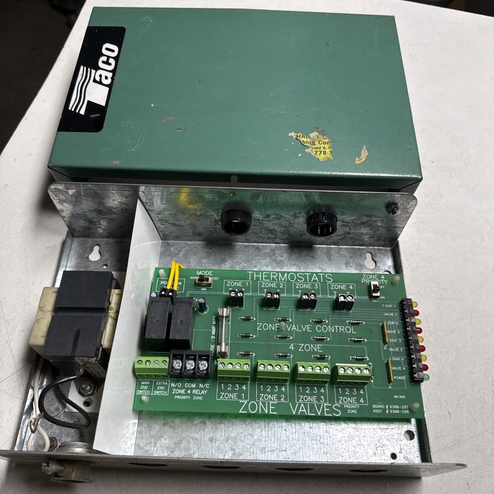 Taco ZVC404 4-Zone Valve Control System