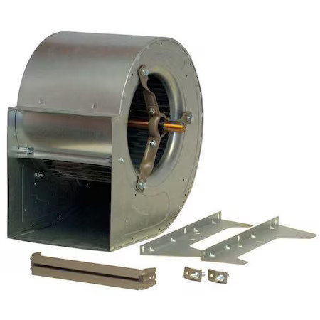 Dayton 5Nrd0 Blower, 11-1/8 In, Bd, Less Mtr, Whl 7-5/8 W