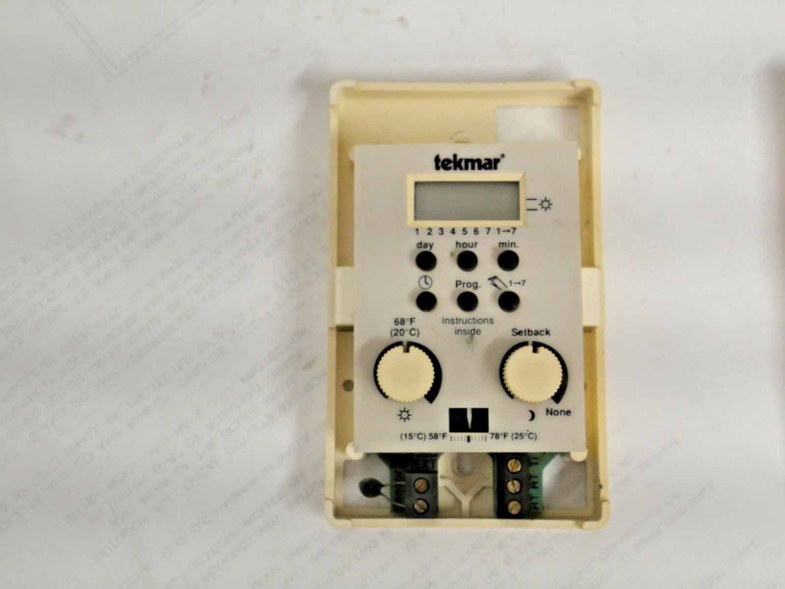 Tekmar 308 2K RTU READ DESCRIPTION