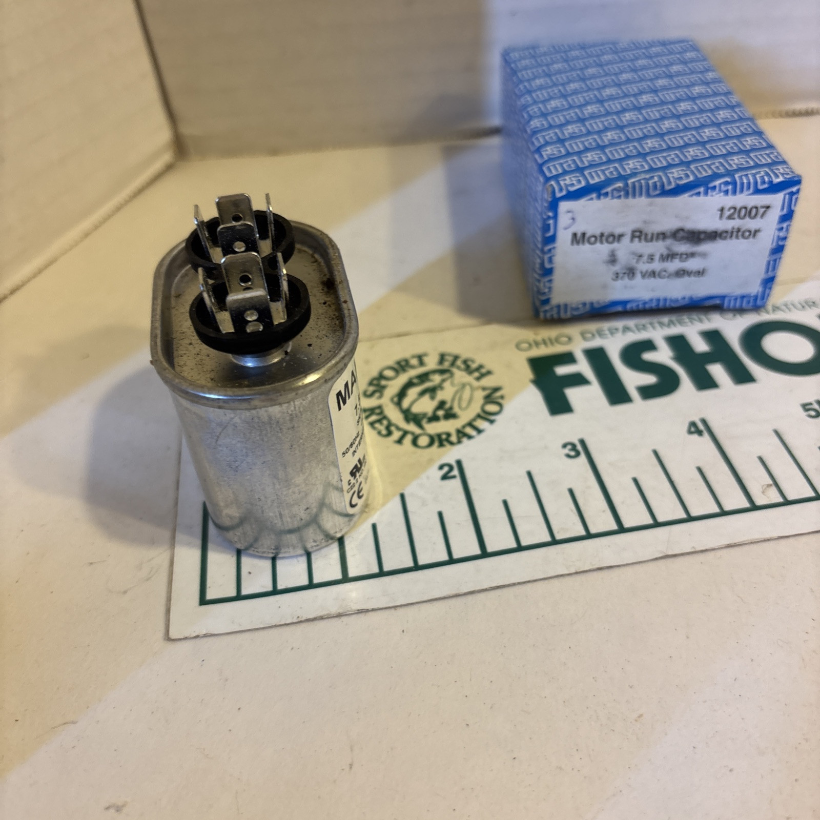 TITAN PRO TOC7.5 MOTOR RUN CAPACITOR 370V