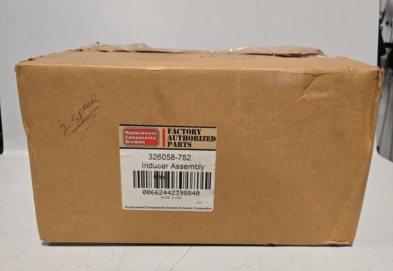 Brand new- Carrier Bryant HC27CB123 Draft Inducer Motor 326058-752