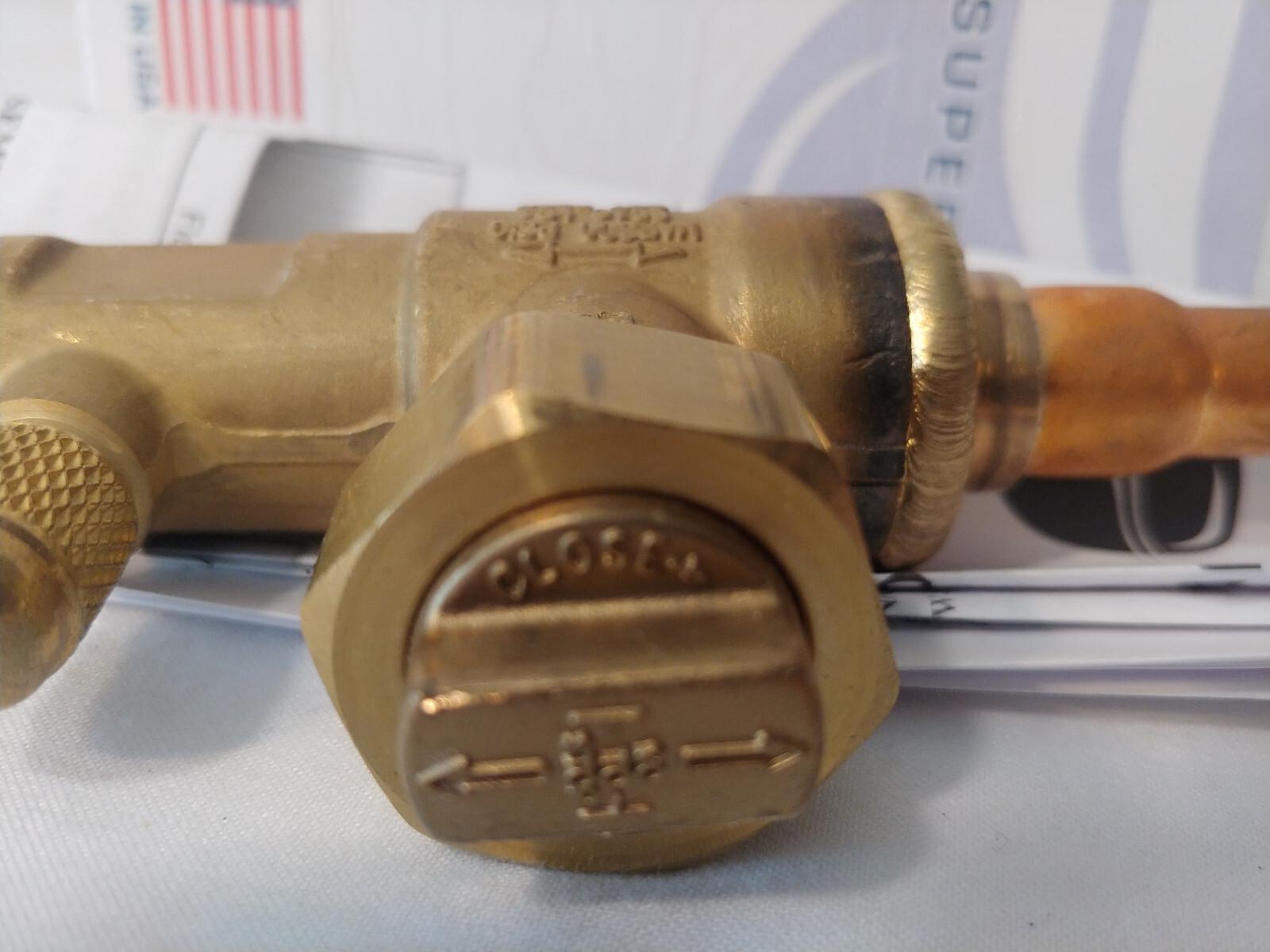 SUPERIOR 586WBS-6SW 3/8″ ODS UBV BALL VALVE