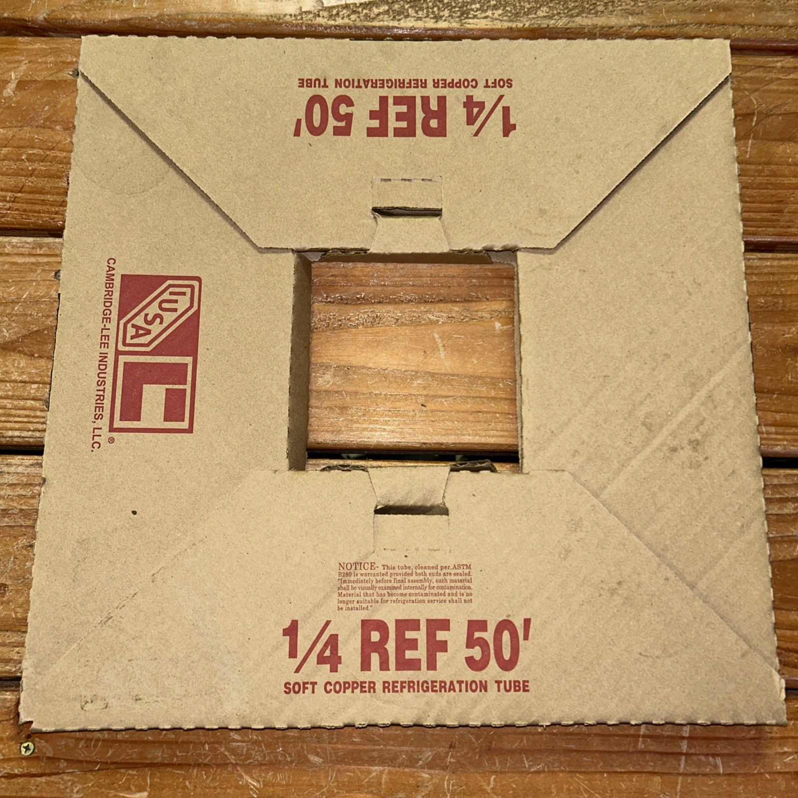 NEW IN BOX- Cambridge-Lee Industries 1/4″ REF 50′ Soft Copper Refrigeration Tube