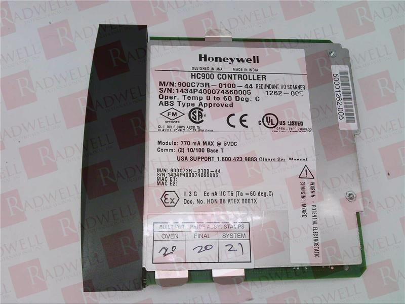 HONEYWELL 900C73R-0100-44 / 900C73R010044 (NEW NO BOX)