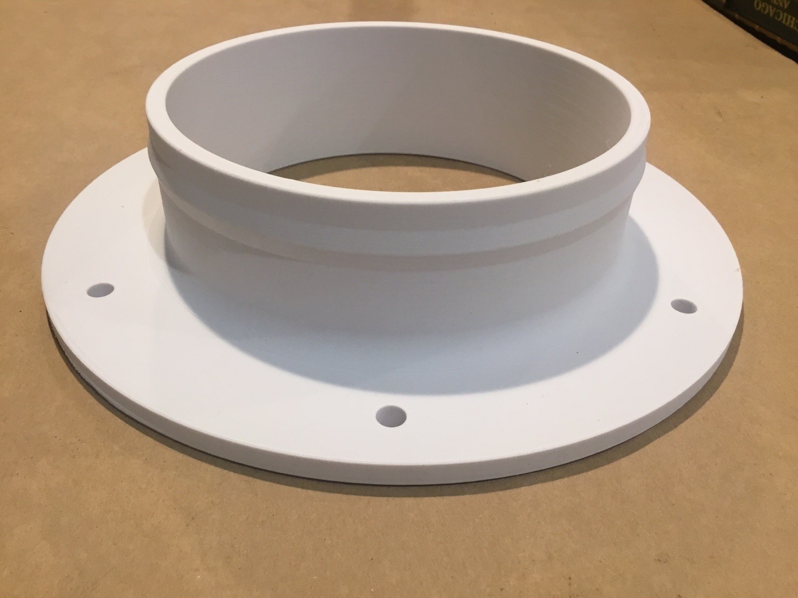 8 Inch Duct Flange Connector Dust Collection Plastic Flange (Heavy Duty)
