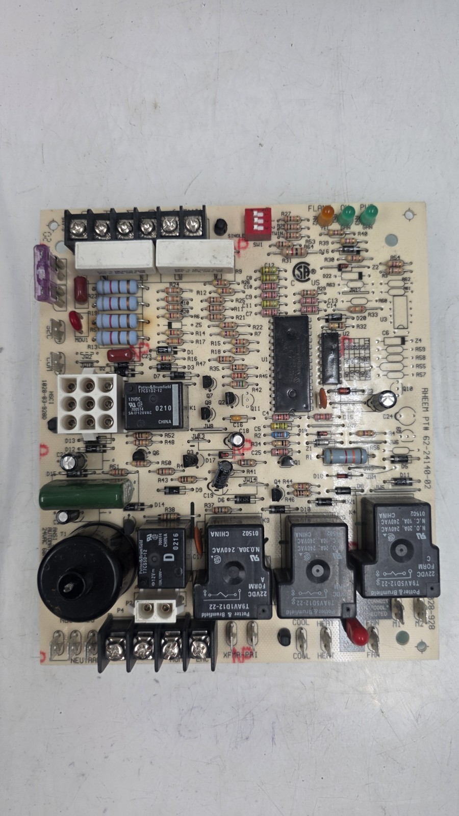 Rheem 62-24140-02 OEM Furnace Control Board