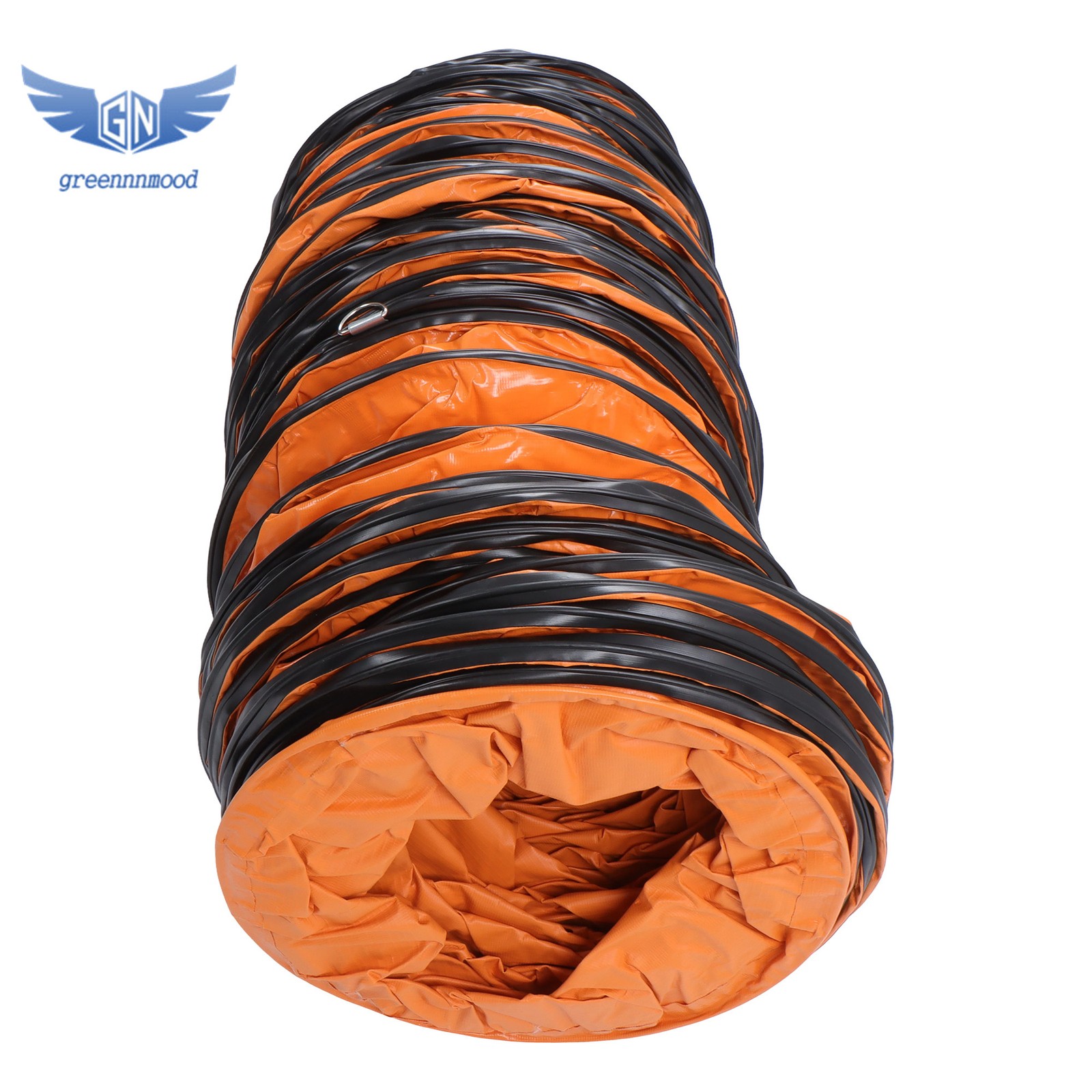 12″ PVC Flexible Ducting 32FT Fit For Ventilator Hoses Strong Flame Retardant