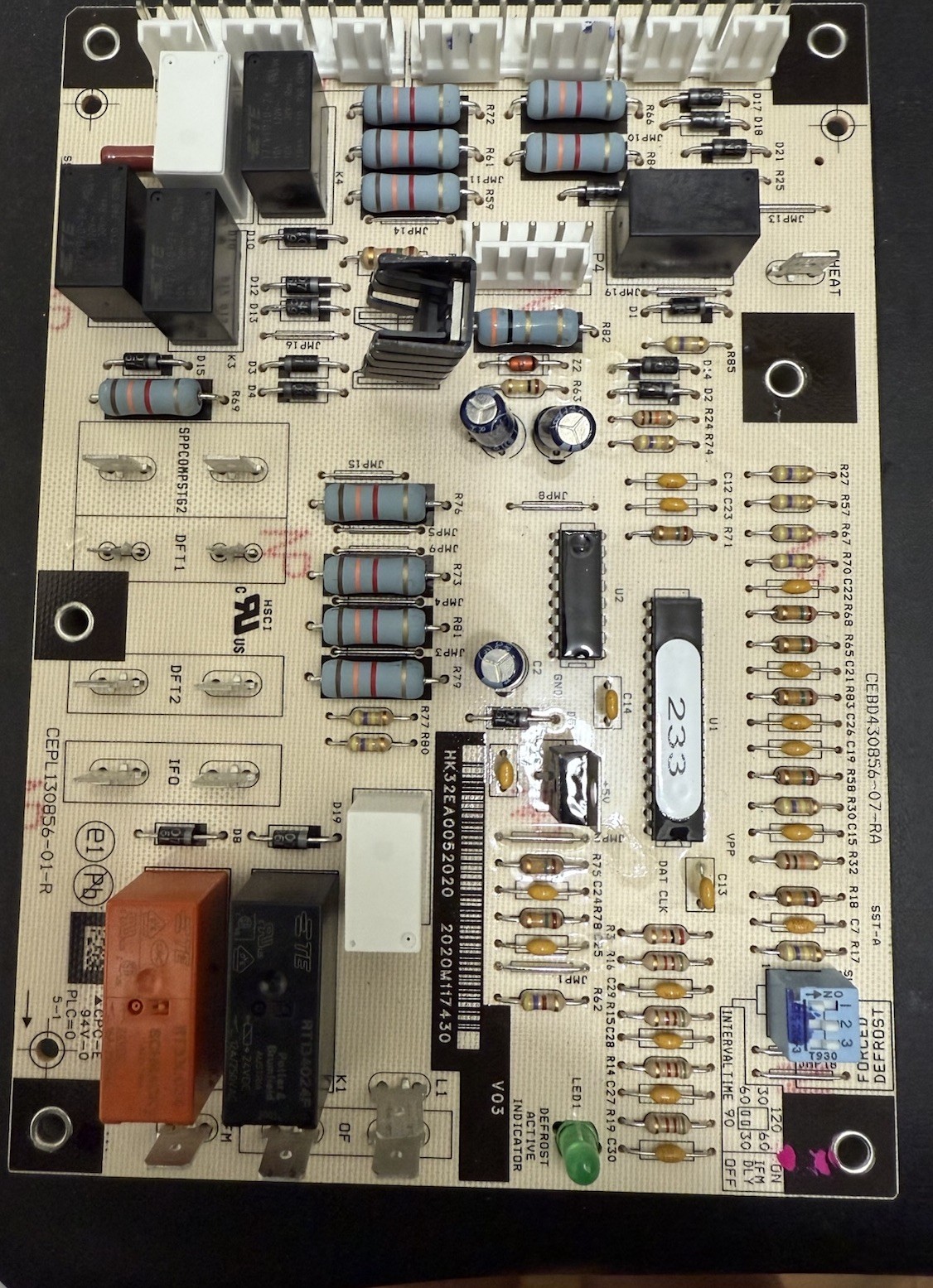 OEM CARRIER HK32EA005 DEFROST CONTROL BOARD HVAC FREE SHIPPING 30 DAY WARRANTY