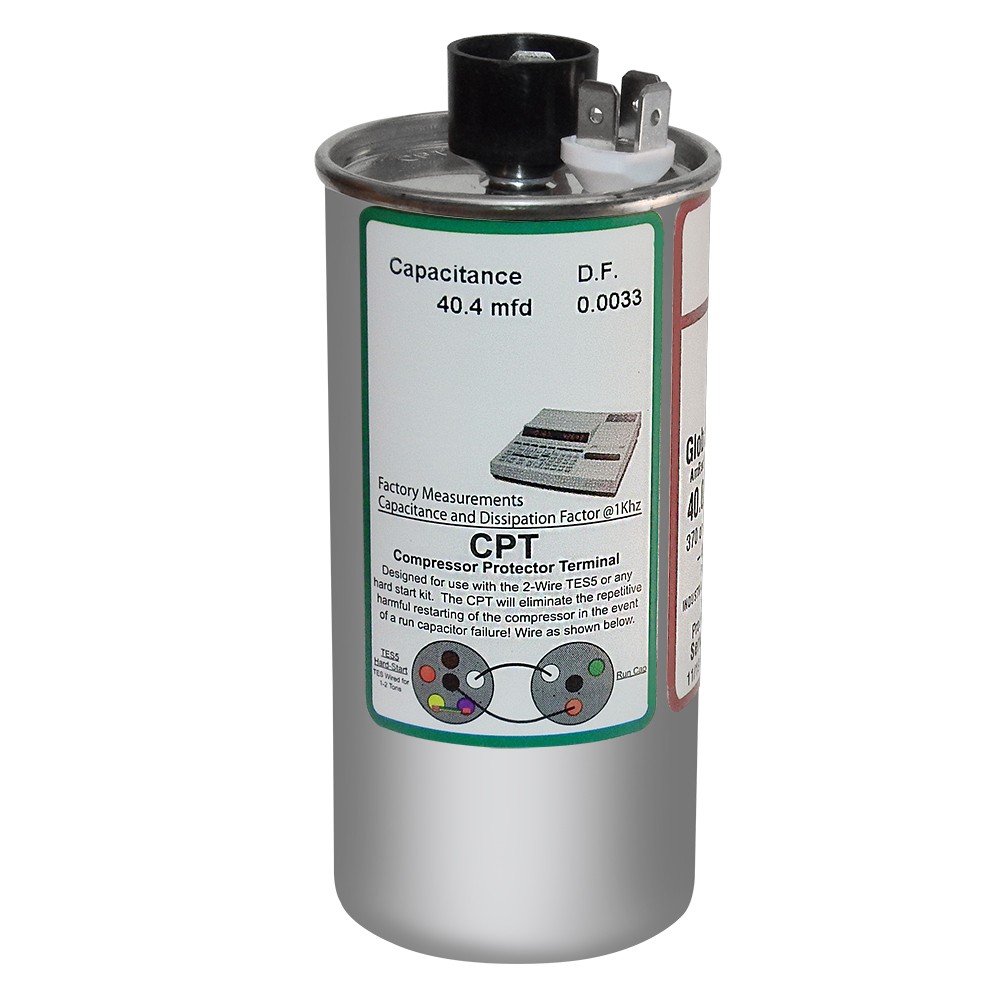 AmRad USA2215 40 uf/MFD 370-440 VAC Run Capacitor 50/60 Hz AC Electric Lot-2