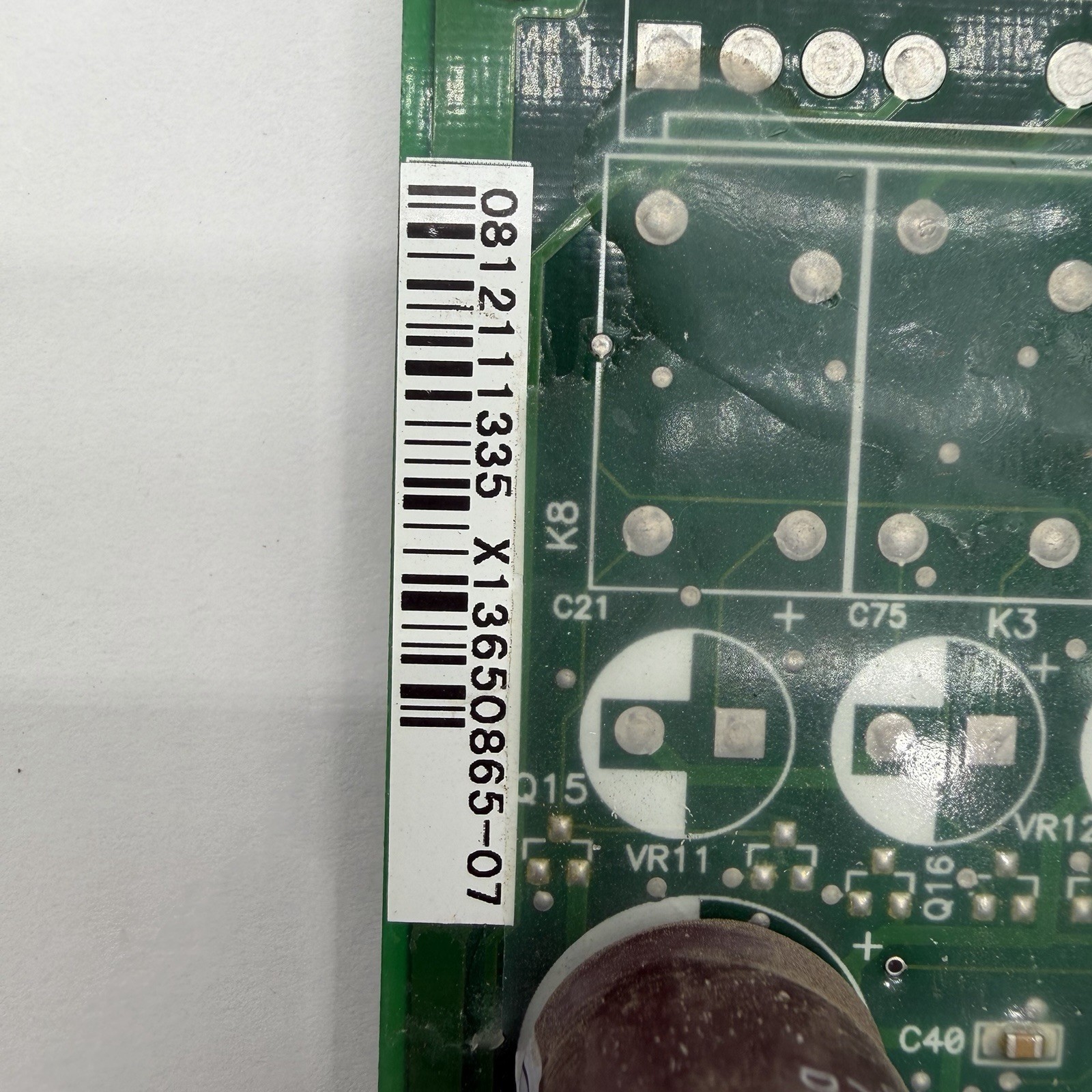 Trane/American Standard RTRM X13650865-07 6400-1079 Control Circuit Board V7.0