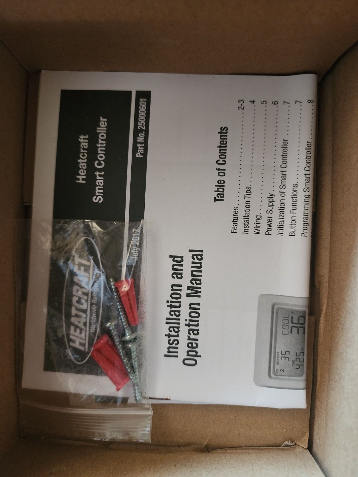 Heatcraft 89704302 Smart Controller Assembly, Beacon II
