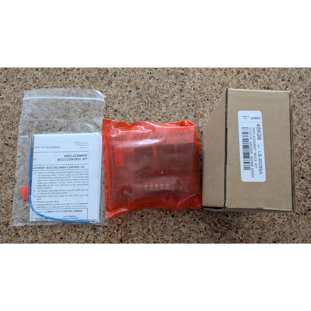 LENNOX 48K98 BCC3 Blower Fan Control Board LB-90089A