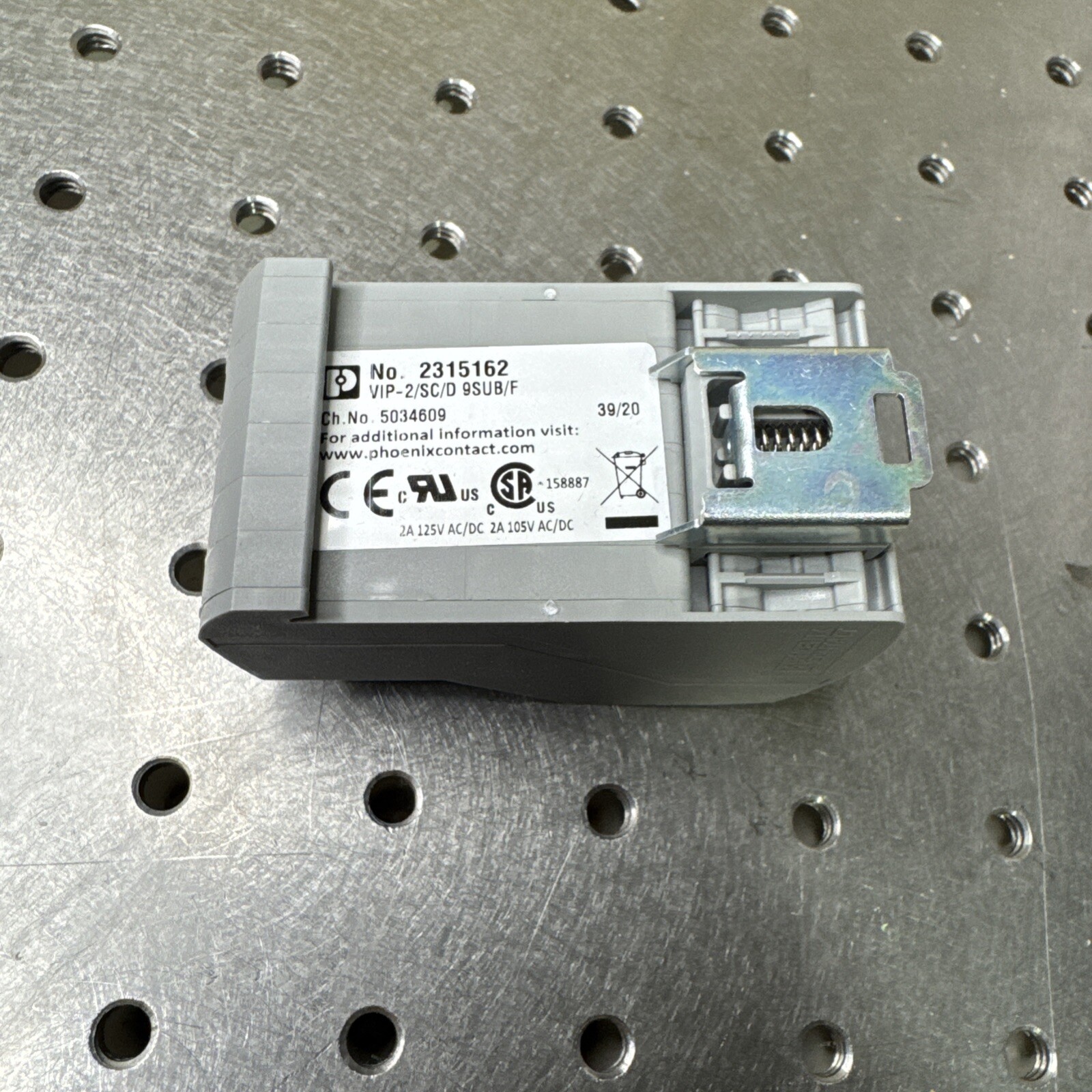 PHOENIX CONTACT 2315162 CONNECTOR VIP-2/SC/D 9SUB/F