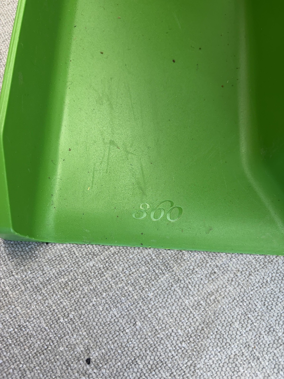 My Mini Golf 360 Green Plastic Mini Golf Loop Ramp Obstacle Piece 18 In Course
