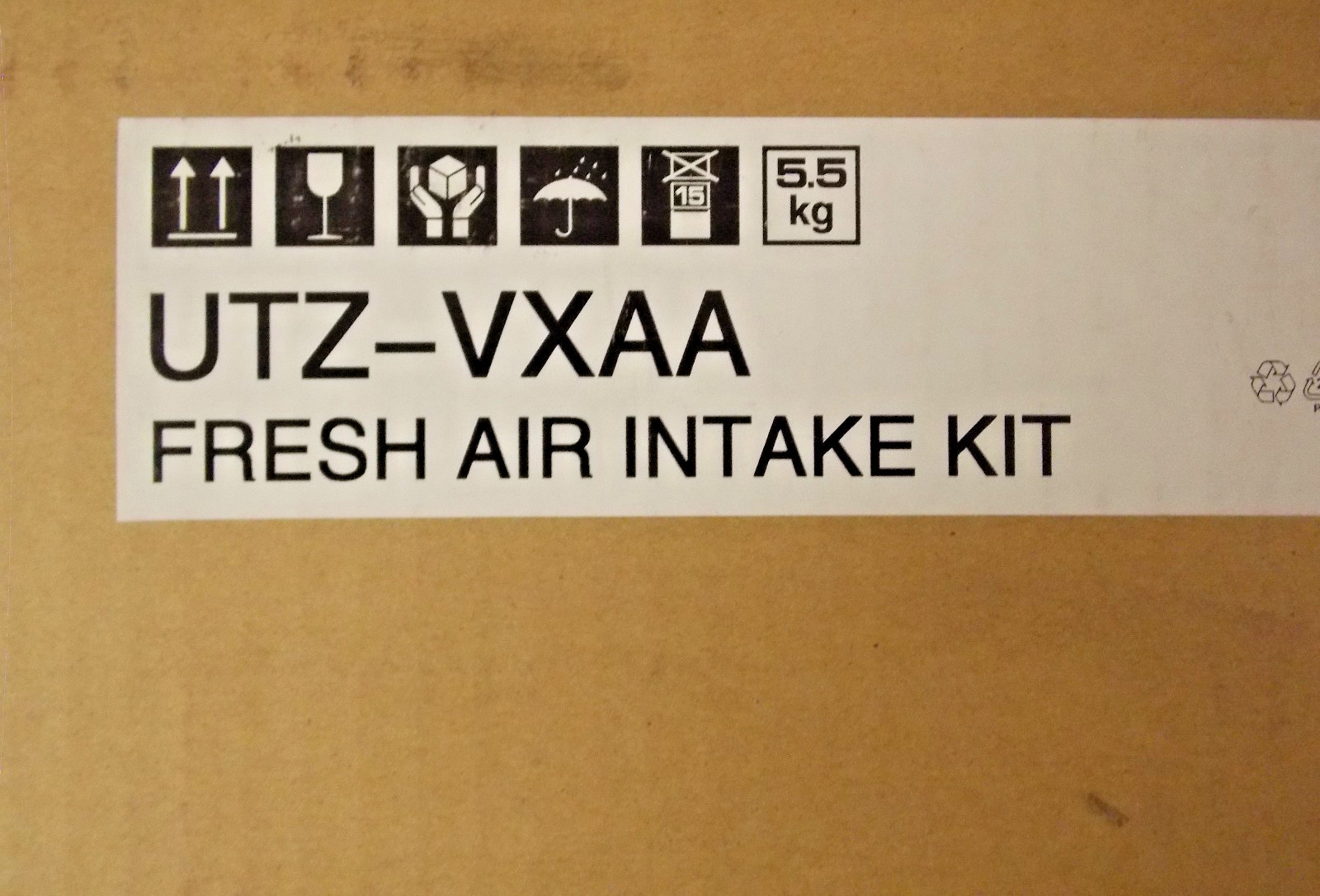 Fujitsu UTZ-VXAA Fresh Air Intake Kit for Compact Cassettes