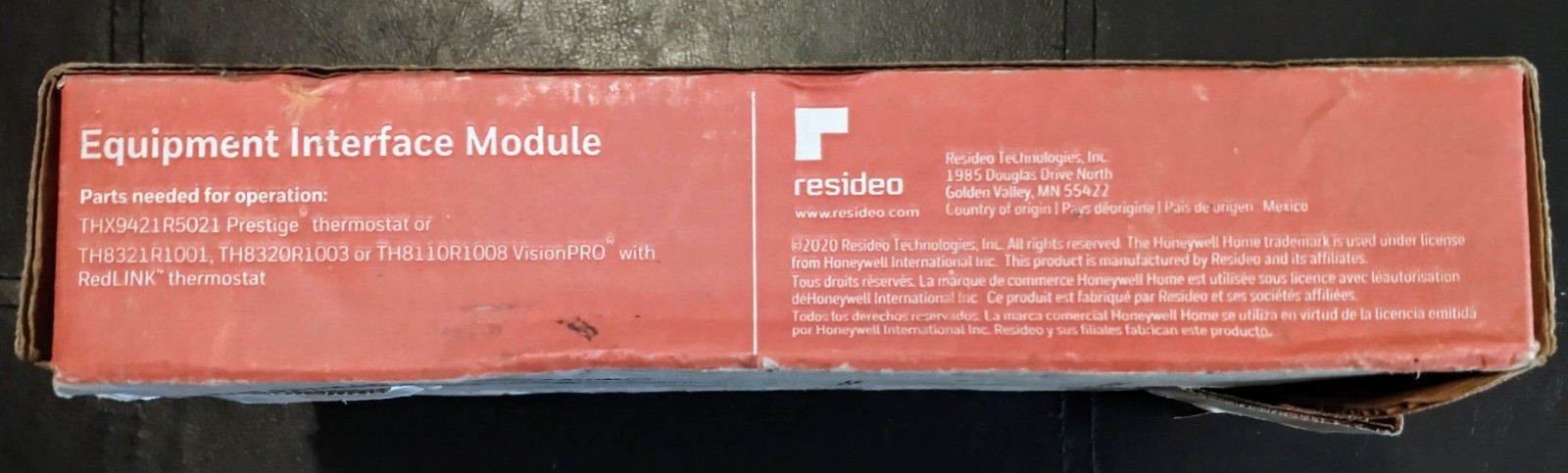 Honeywell Home THM5421R – Equipment Interface Module W/ Redlink Technology (New)