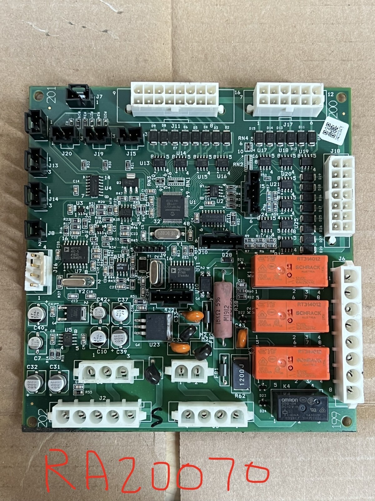 ROBINAIR RA20070 POWER CONTROL RELAY BOARD 34788 34988 REBUILD SERVICE