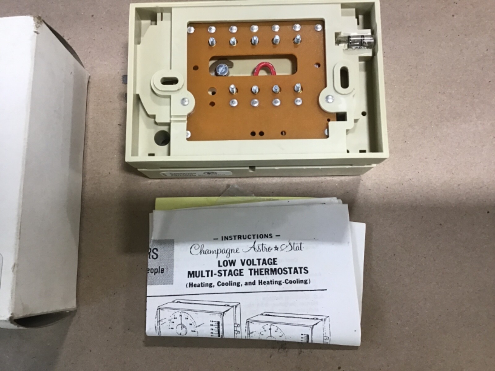 White-Rodgers Multi Stage Thermostat 1C70-1 30V Low Voltage New A33