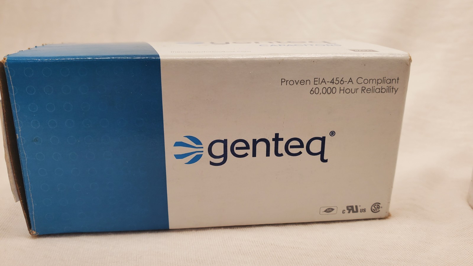 Genteq C3355R Capacitor Dual Run Round 35/5 UF MFD 370V VAC 97F9834
