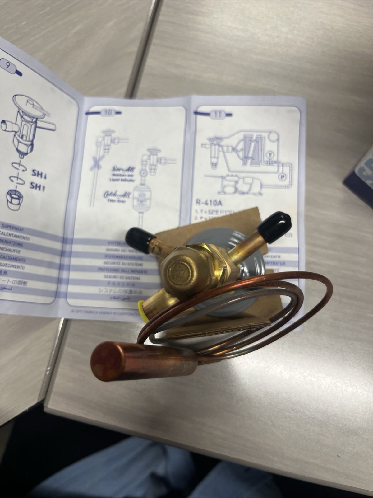 24 Sporlan TXV EFVE 1C 1/4×1/2 ODF SolderStrainer 1/4ODF EXTEQ30″CapillaryTube