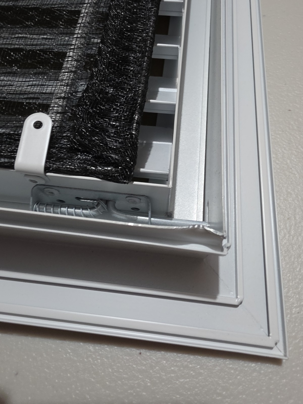 Open Box Handua Fits 20×20 Wall Opening Anodized Aluminum Exterior Wall Vent by