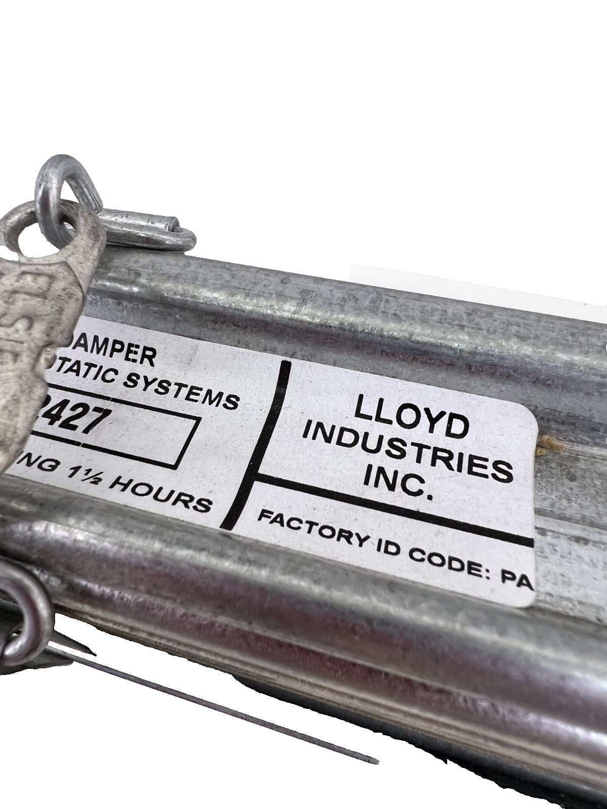 Lloyd 75A 16×10 Fire Damper 1.5 Hr UL Thin-Line 2″ Deep Low Profile HVAC NEW