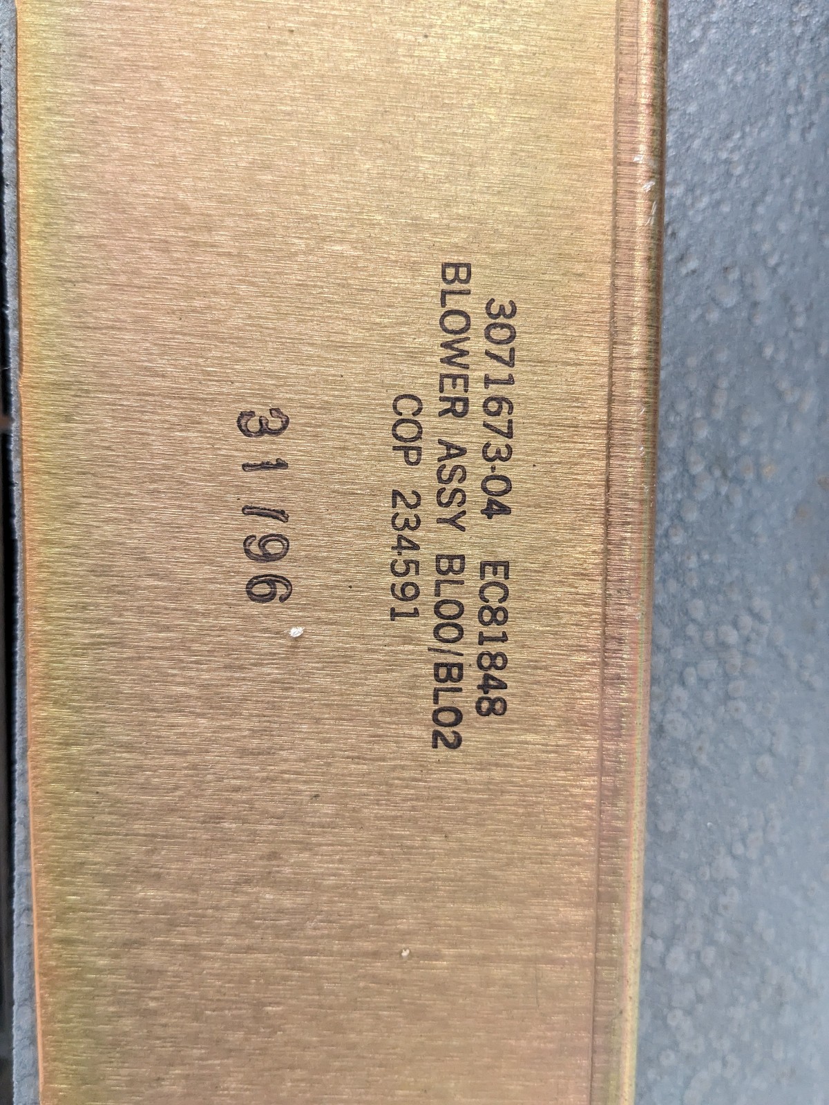 ebm Papst D4E180-GD03-26 Centrifugal Blower Fan 230V 235/280W Thermally Protecte