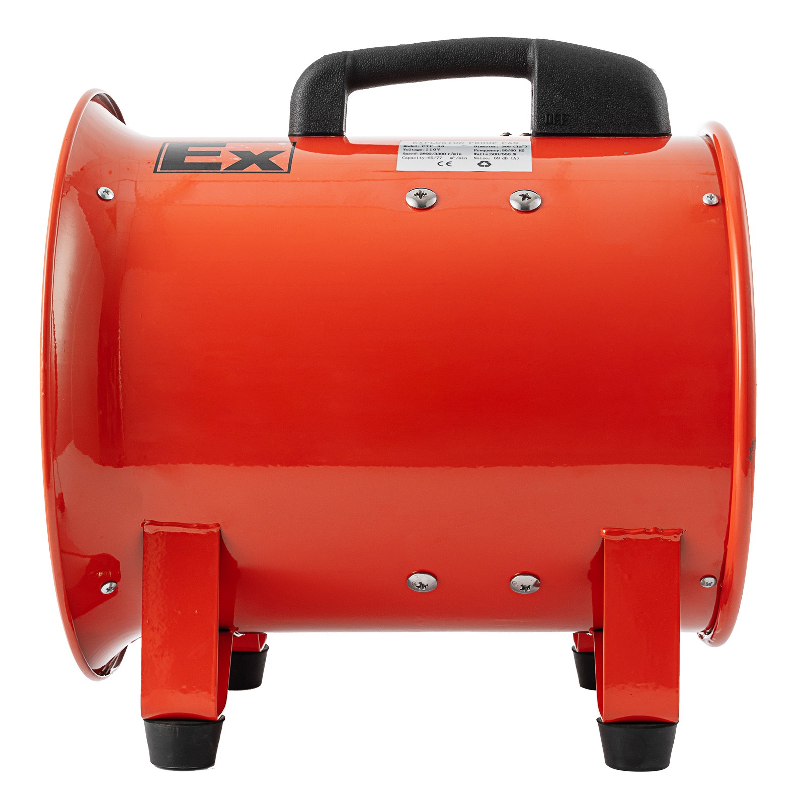 Industrial Explosion Proof Ventilator 12″ Extractor Blower Fan w/ 25ft Duct Hose