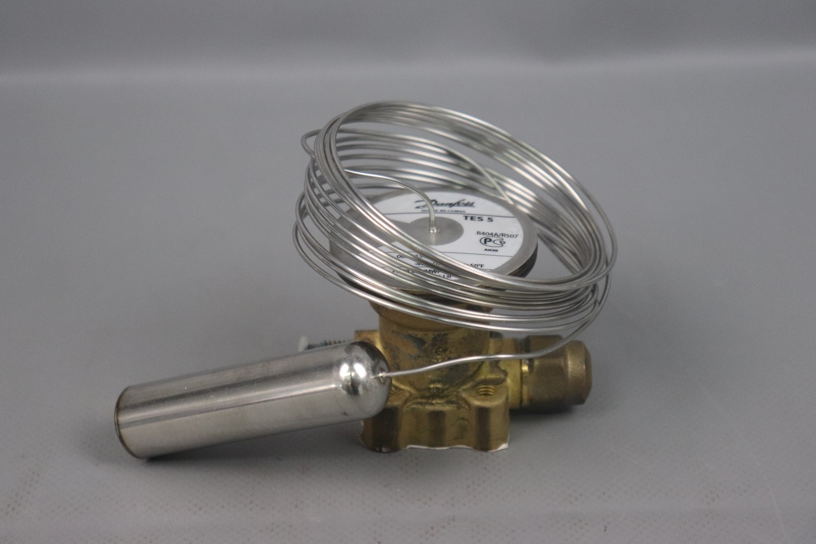 Danfoss 067B3342 Expansion Valve TES 5 R404A/R507 28Bar 400Psig Used