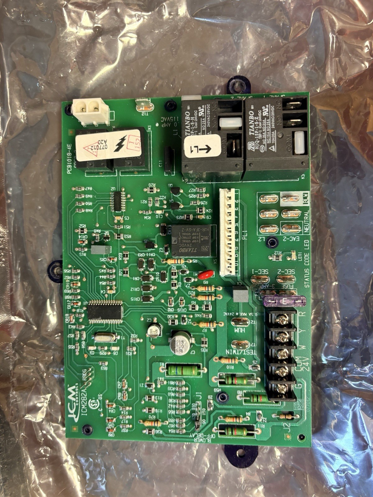 ICM 282a Furnace Control Board