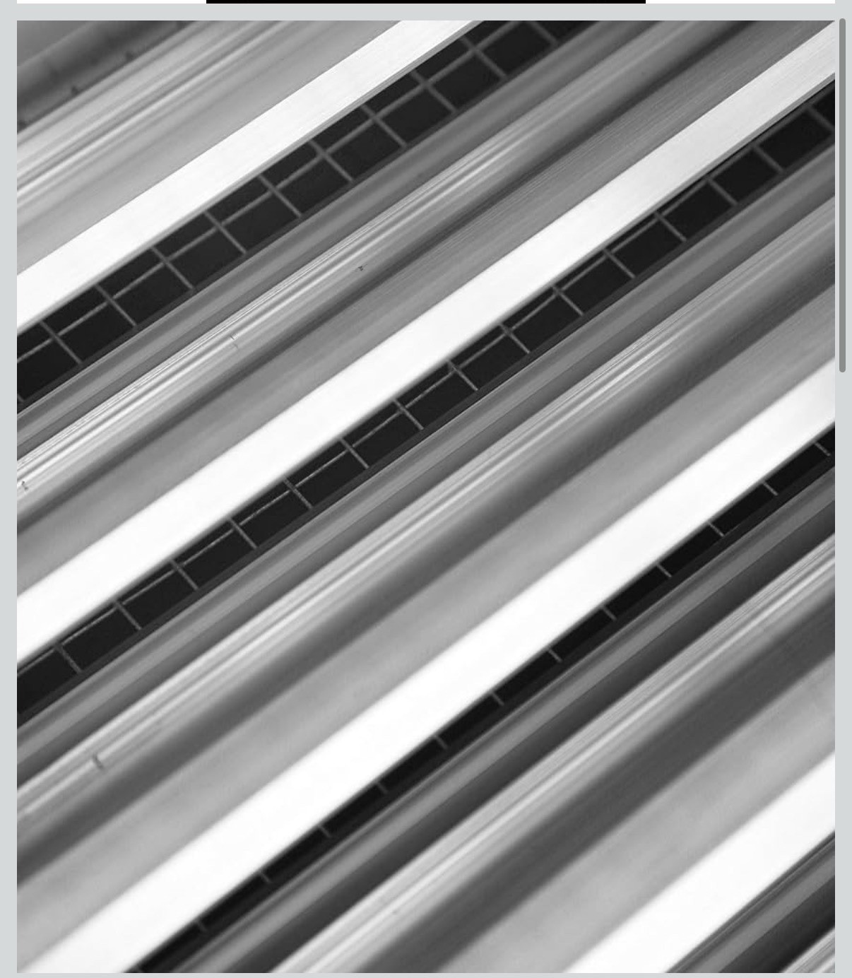 HVAC Premium 6 x 36 Aluminum Exterior Louver Vent Mesh Outer Dim 7.75 x 37.75