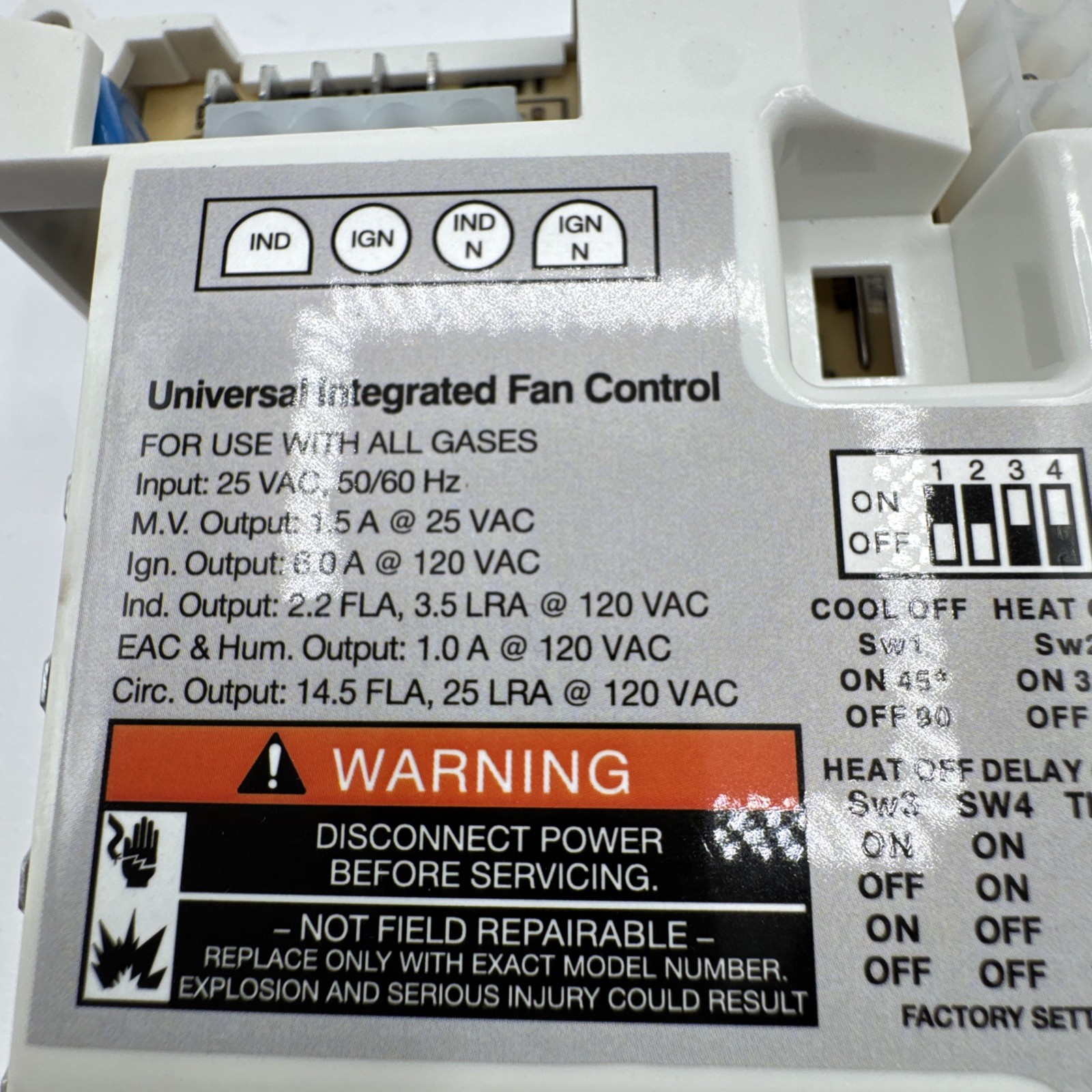 50A55-843 Furnace Control Board for White-Rodgers 50A50 50A55 Replacement