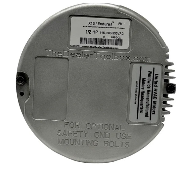 Genteq HD44AE137 Blower Motor ECM X13 1/2 HP (Carrier) NEW