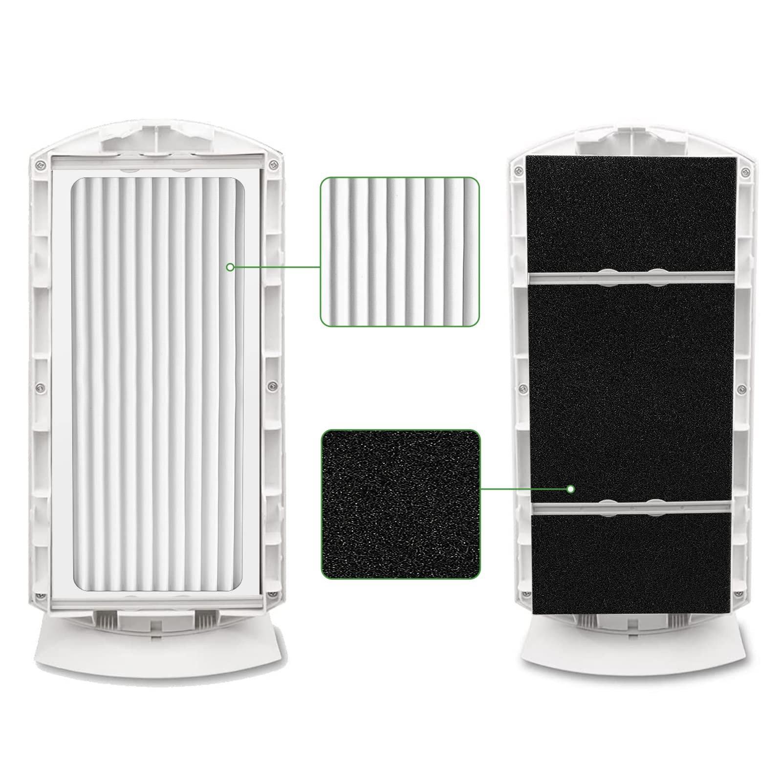 2 Pack 04383 04384 Replacement Filter 6 Count (Pack of 1), 04383-Original