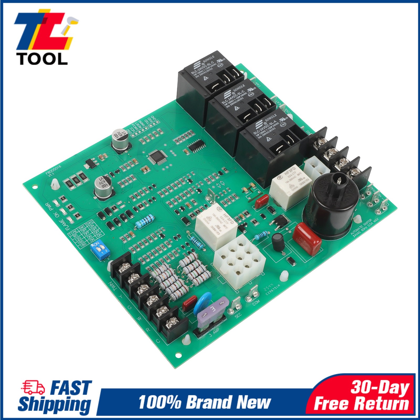 62-24140-04 Ignition Control ICM292 Circuit Board Furnace Control Board