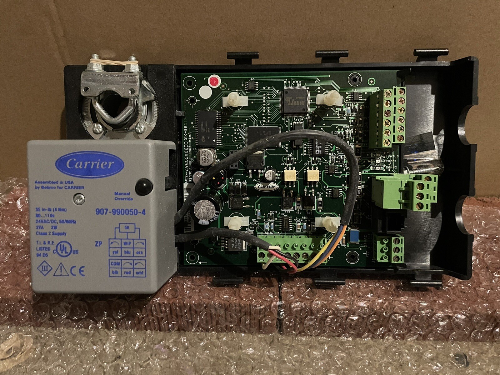 Carrier VVT Zone Controller Circuit Board Part# 33ZCVVTZC-01