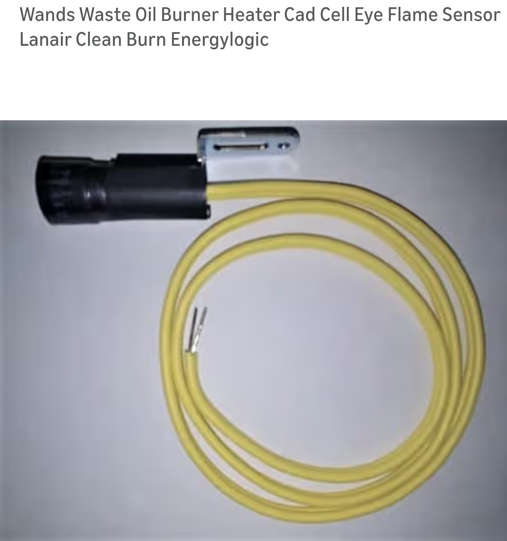 Cadmium 60 in Leads Flame Sensor for Waste Oil Burner Heater Lanair Clean Burn