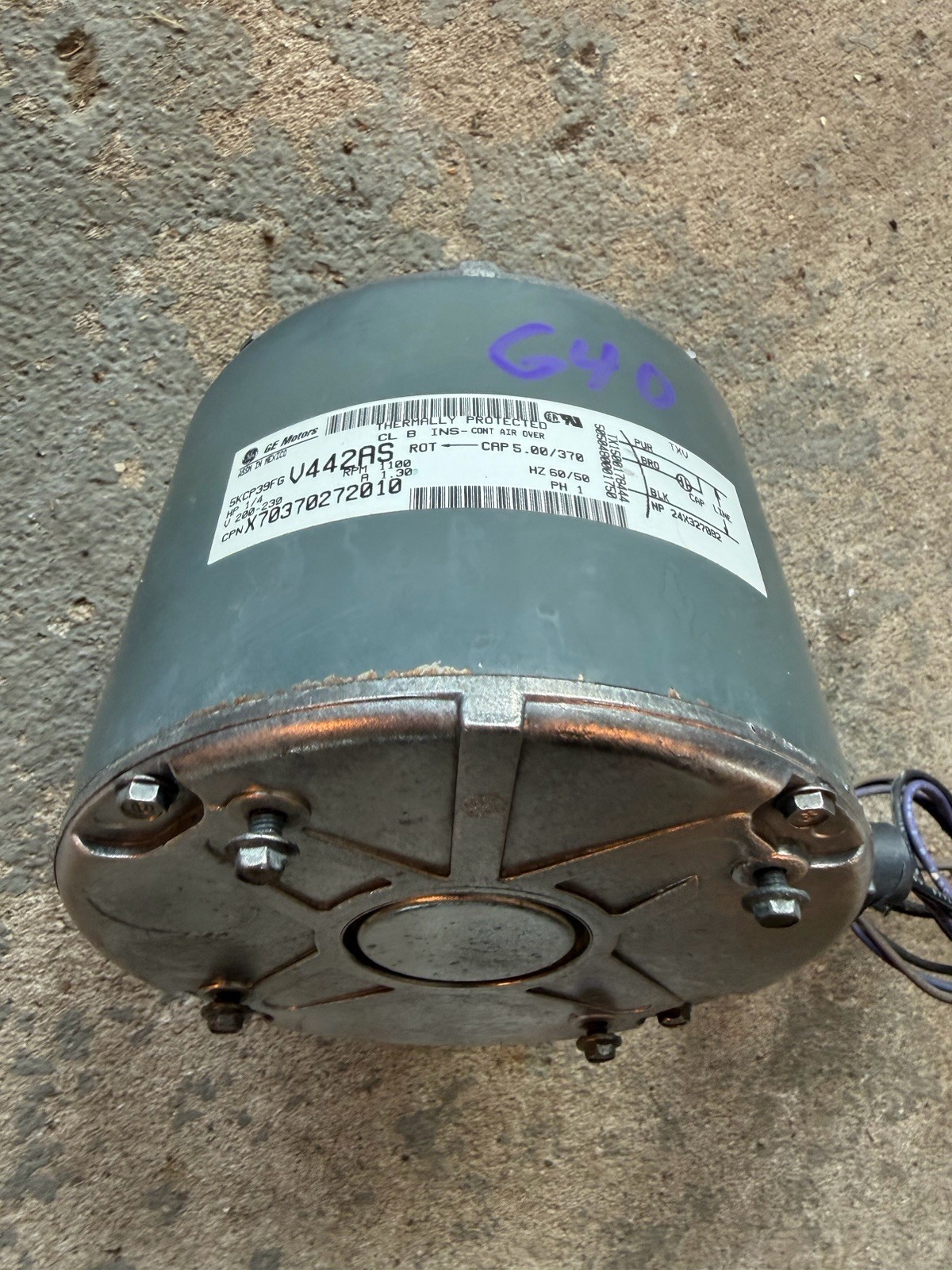 Trane X70370272010 1/4HP Condenser Fan Low Use 5KCP39FGV442AS Ships Same Day