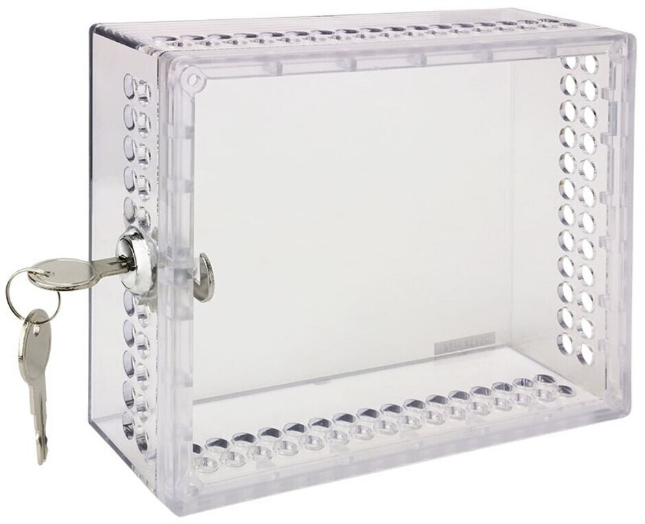 Case of (5) PRO1 IAQ T150 Clear Plastic Thermostat Guard 6-3/4″ X 5″ X 2-3/8″