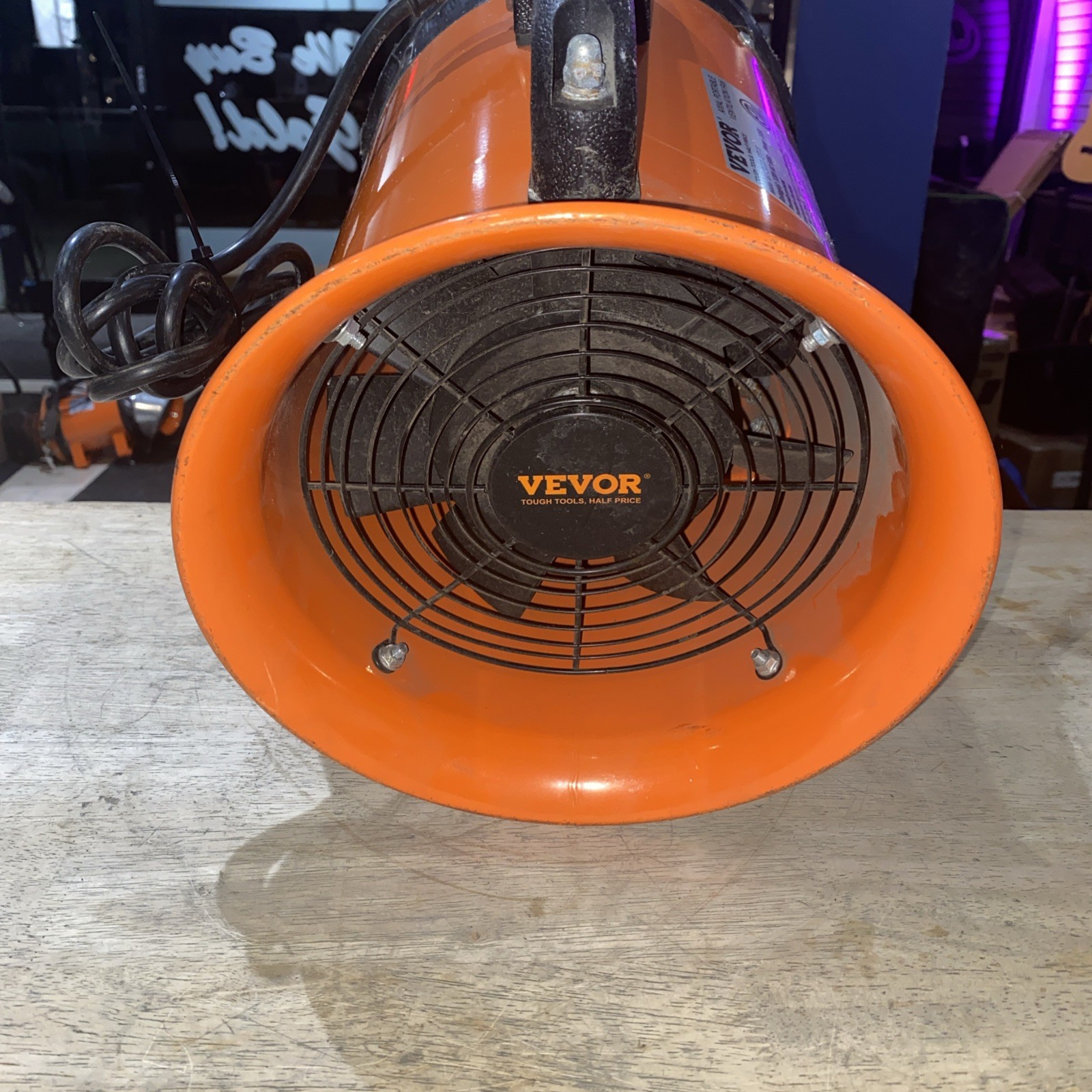 VEVOR 8 Inch Exhaust Fan Industrial Ventilation Fan BT-SHT8A-U(S)10